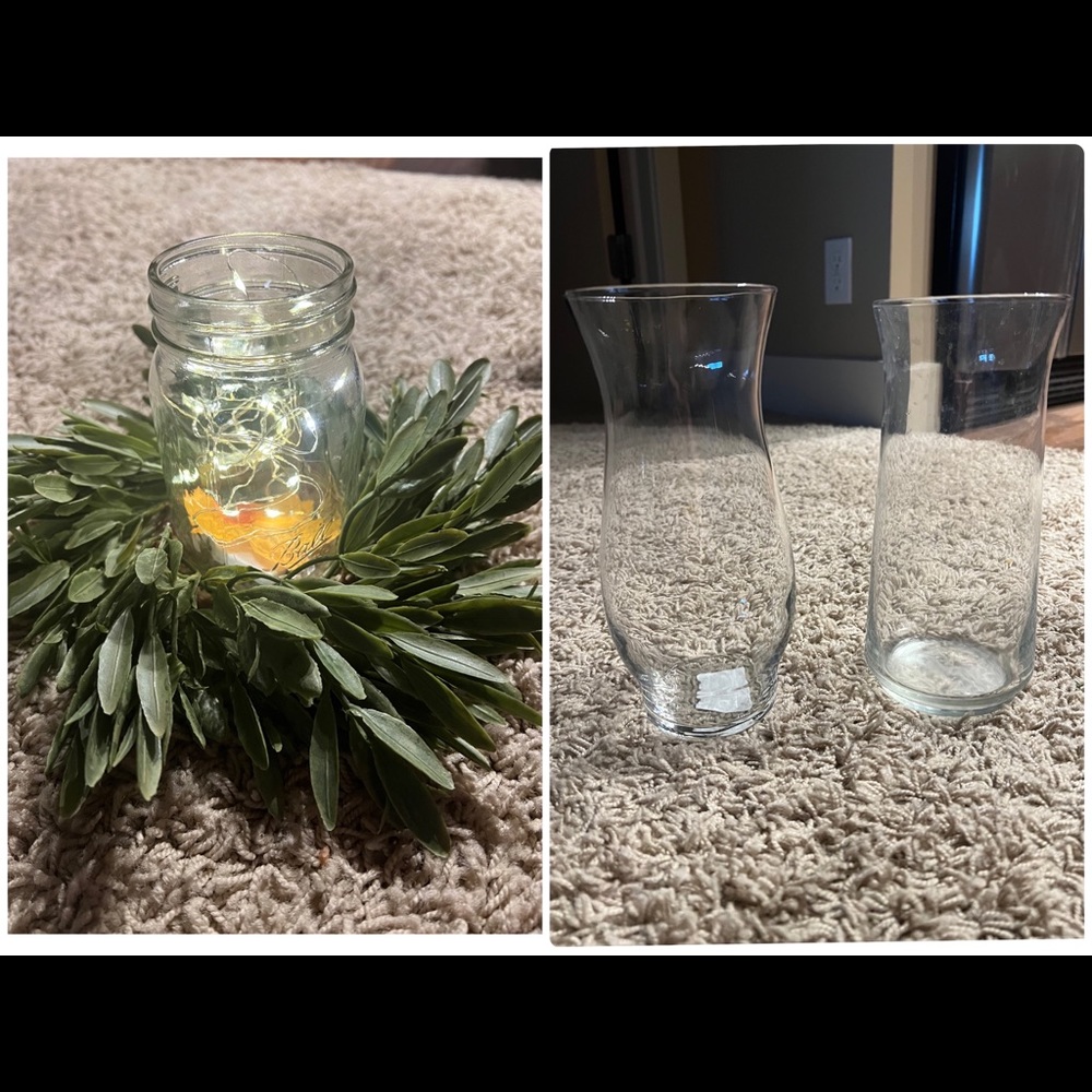 Vases and Wreaths